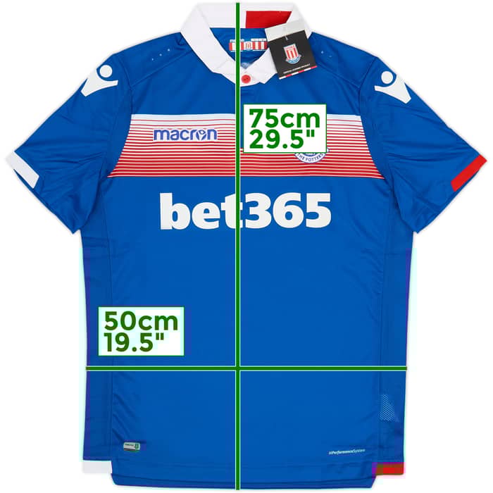 2017-18 Stoke City Away Shirt (M)