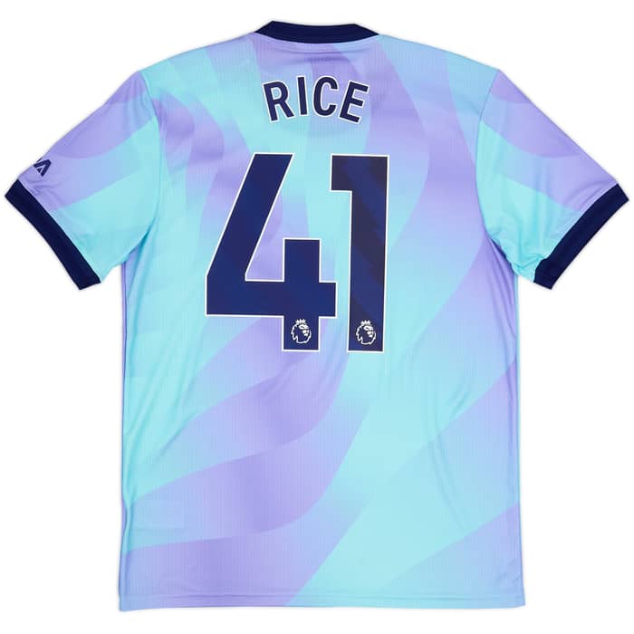 2024-25 Arsenal Authentic Third Shirt Rice #41 (M)