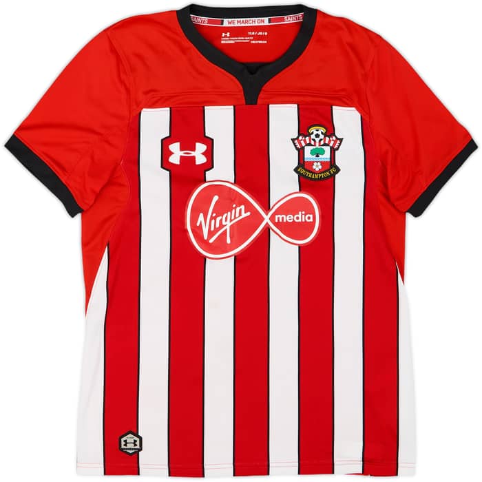 2018-19 Southampton Home Shirt & Shorts Ward-Prowse #16 - 7/10 - (L.Boys)
