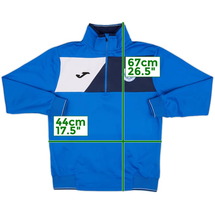 2016-17 St Johnstone Joma 1/2 Zip Drill Top - 8/10 - (L.Boys)