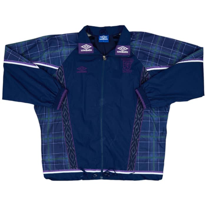 1994-96 Scotland Umbro Track Jacket - 8/10 - (L)