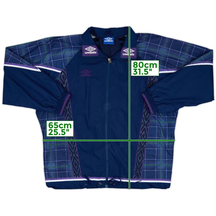 1994-96 Scotland Umbro Track Jacket - 8/10 - (L)