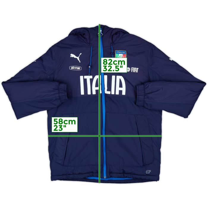 2014-16 Italy Puma Padded Bench Coat - 8/10 - (M)