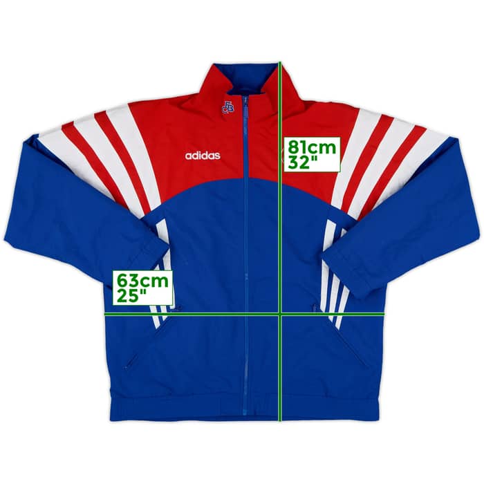 1995-96 Bayern Munich adidas Track Jacket - 9/10 - (L)