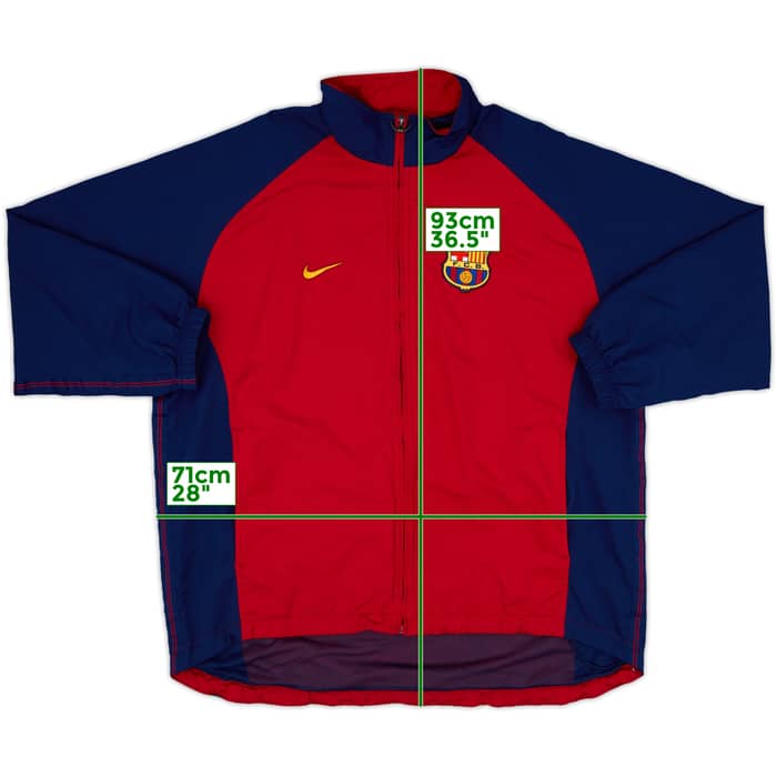 1998-99 Barcelona Nike Track Jacket - 10/10 - (XL)