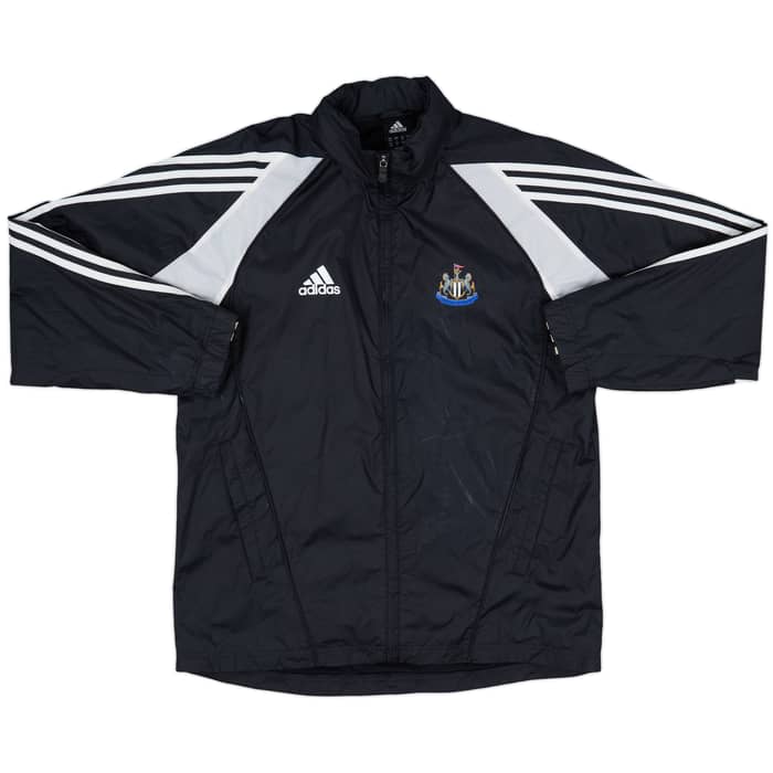 2005-06 Newcastle adidas Hooded Rain Coat - 8/10 - (S)