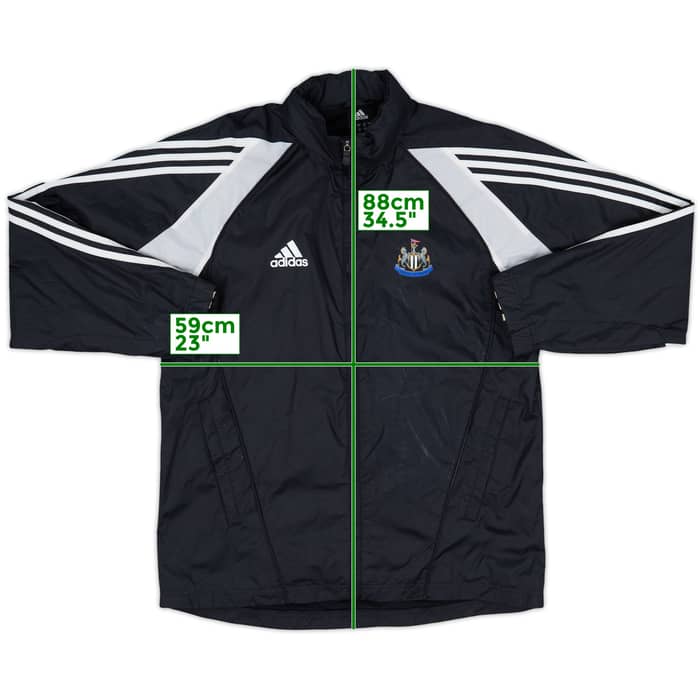 2005-06 Newcastle adidas Hooded Rain Coat - 8/10 - (S)
