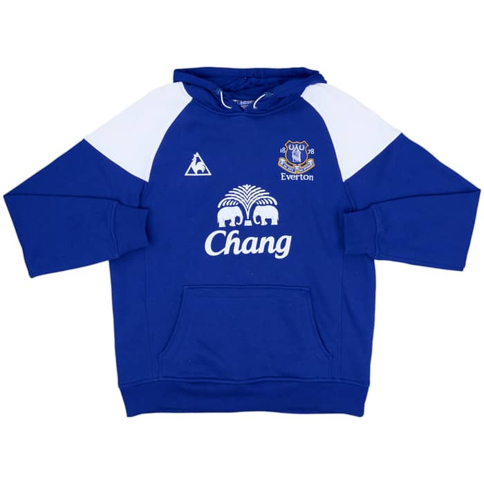 2009-10 Everton Le Coq Sportif Hooded Top - 8/10 - (L)