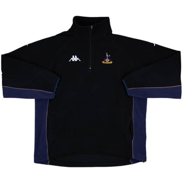 2003-04 Tottenham Kappa 1/4 Zip Fleece Top - 10/10 - (XL)
