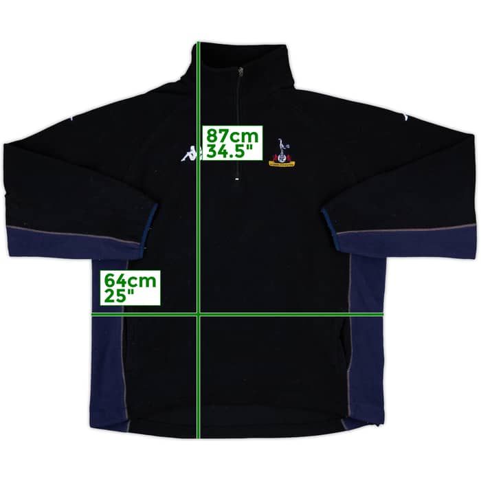 2003-04 Tottenham Kappa 1/4 Zip Fleece Top - 10/10 - (XL)