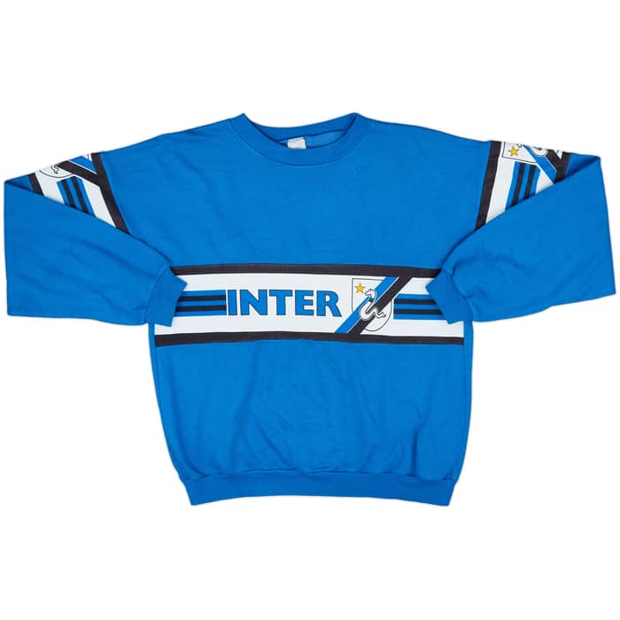 1988-90 Inter Milan Sweat Top - 8/10 - (XL)