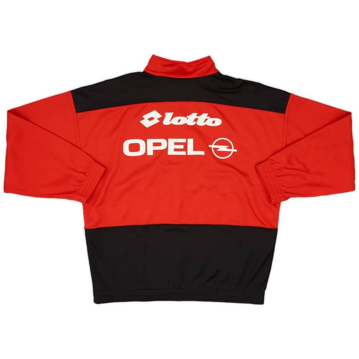 1994-95 AC Milan Lotto 1/4 Zip Track Jacket - 8/10 - (S)