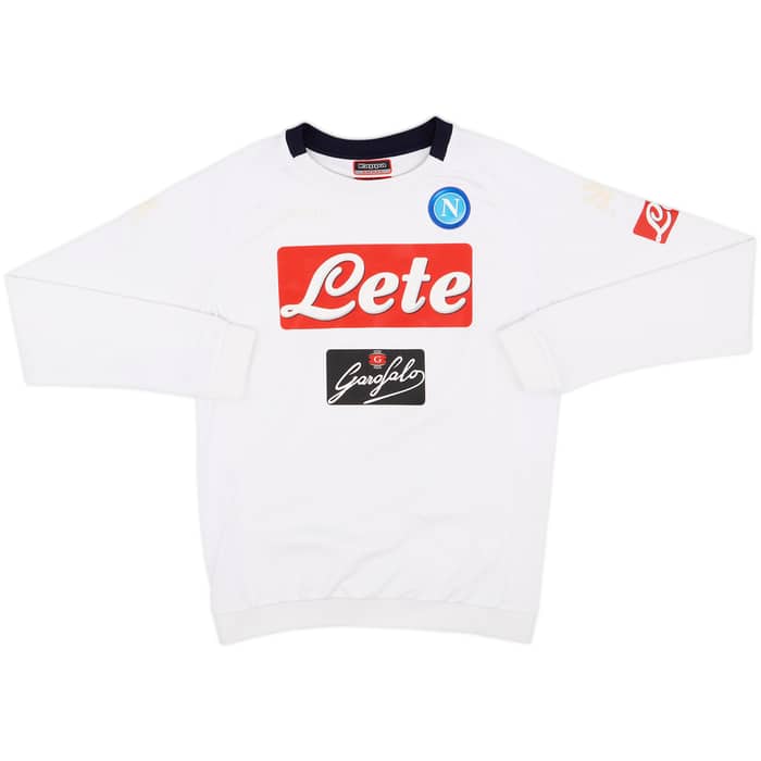 2016-17 Napoli Kappa 1/4 Zip Drill Top - 5/10 - (S)