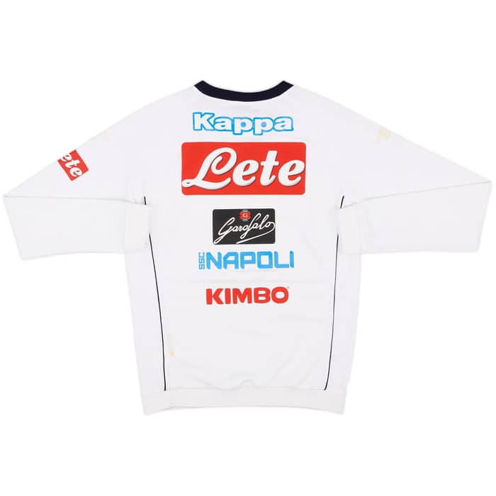 2016-17 Napoli Kappa 1/4 Zip Drill Top - 5/10 - (S)