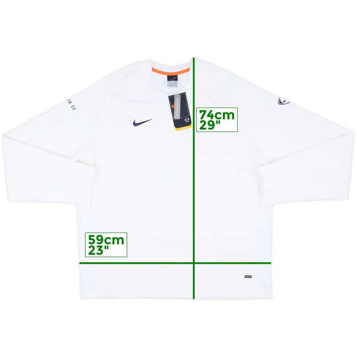 2005-06 Valencia Nike Sweat Top (XL)