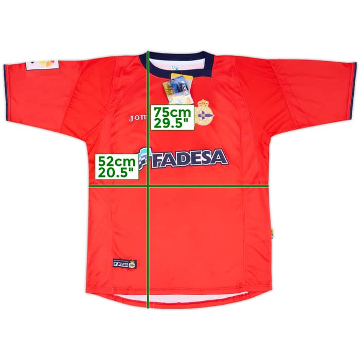 2004-05 Deportivo Third Shirt (M)