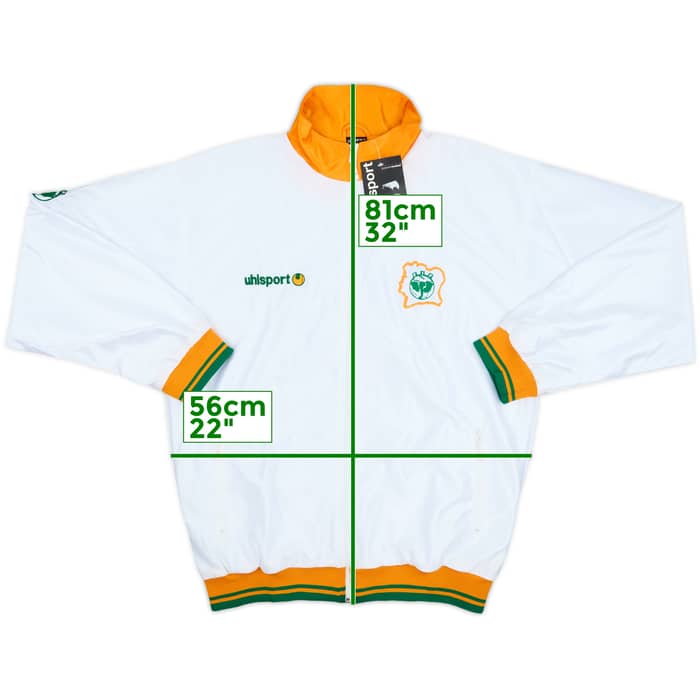 2003-04 Ivory Coast Uhlsport Track Jacket (XL)