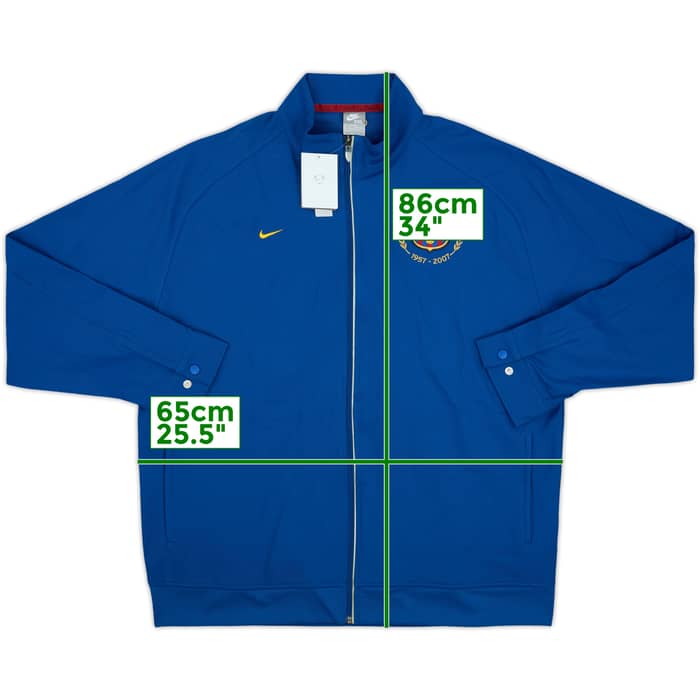 2007-08 Barcelona Nike Anthem Jacket (XXL)