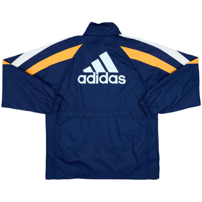 1998-99 Real Madrid adidas Hooded Rain Jacket (S)