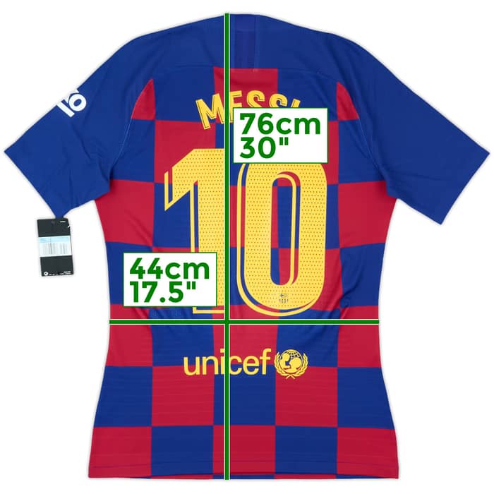 2019-20 Barcelona Authentic Home Shirt Messi #10 (M)