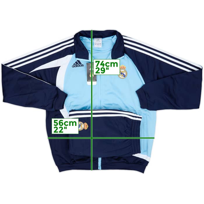 2007-08 Real Madrid adidas Full Tracksuit (M/L)