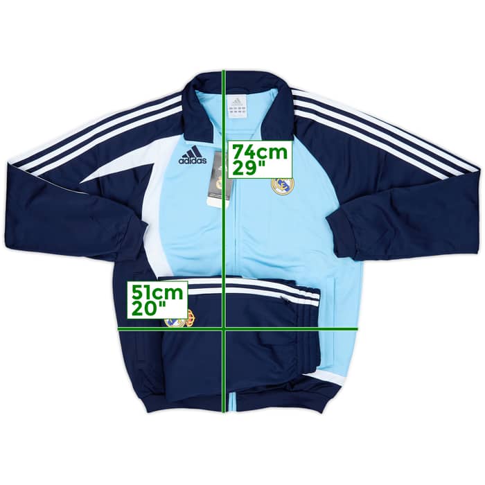 2007-08 Real Madrid adidas Full Tracksuit (XS)