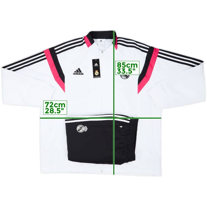 2014-15 Real Madrid adidas Full Tracksuit (XXL)