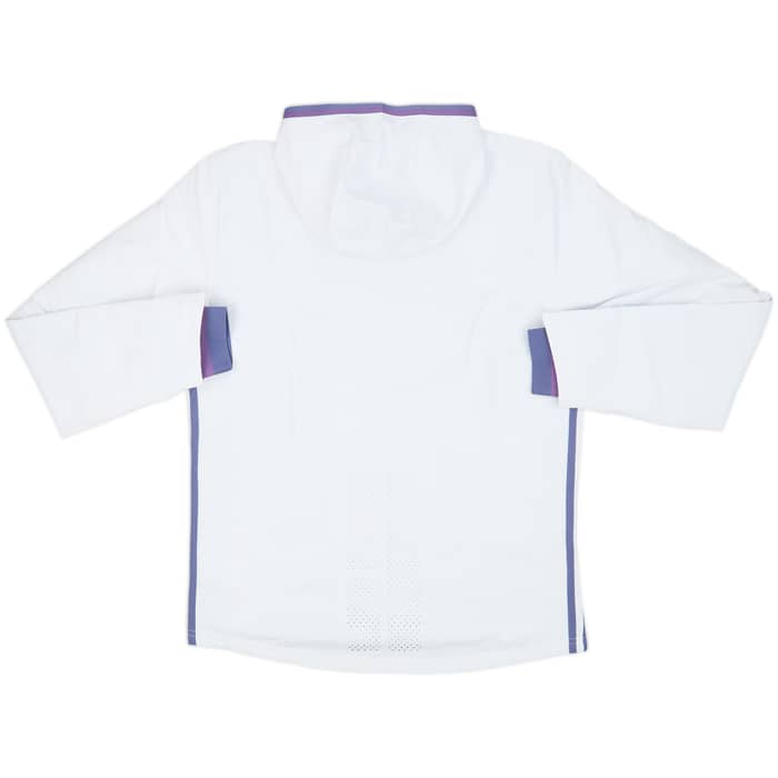 2016-17 Real Madrid adidas Hooded Full Tracksuit (M)