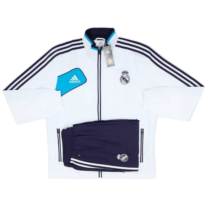 2012-13 Real Madrid adidas Full Tracksuit (M/L)