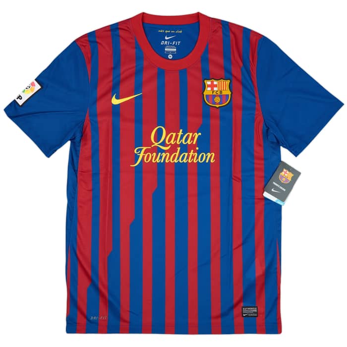 2011-12 Barcelona Home Shirt Messi #10 (M)