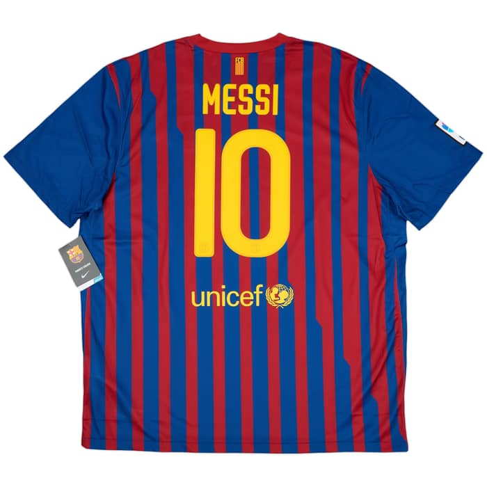 2011-12 Barcelona Home Shirt Messi #10 (XXL)