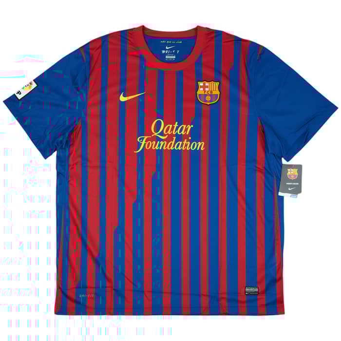2011-12 Barcelona Home Shirt Messi #10 (XXL)