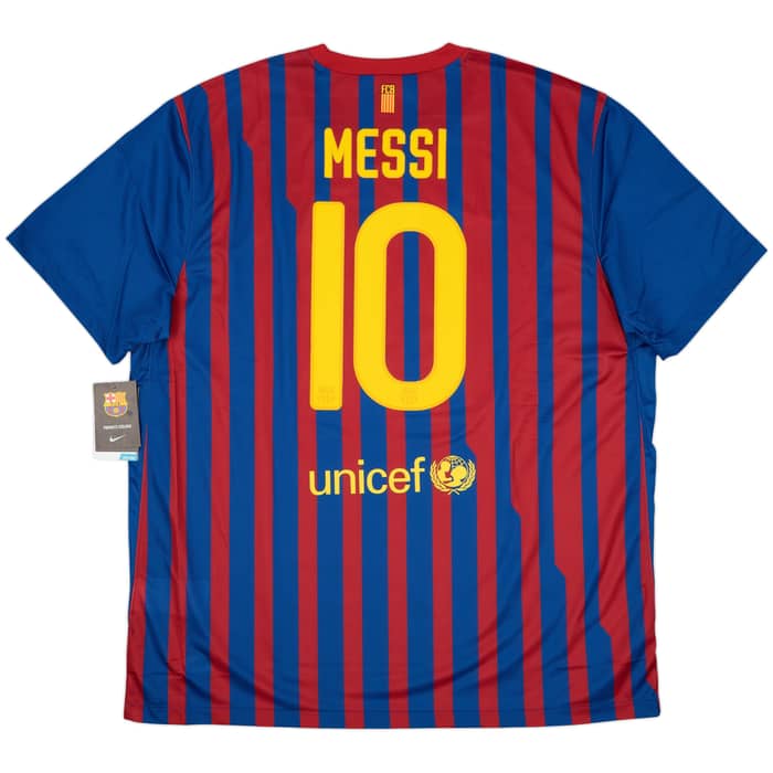 2011-12 Barcelona Home Shirt Messi #10 (XXL)