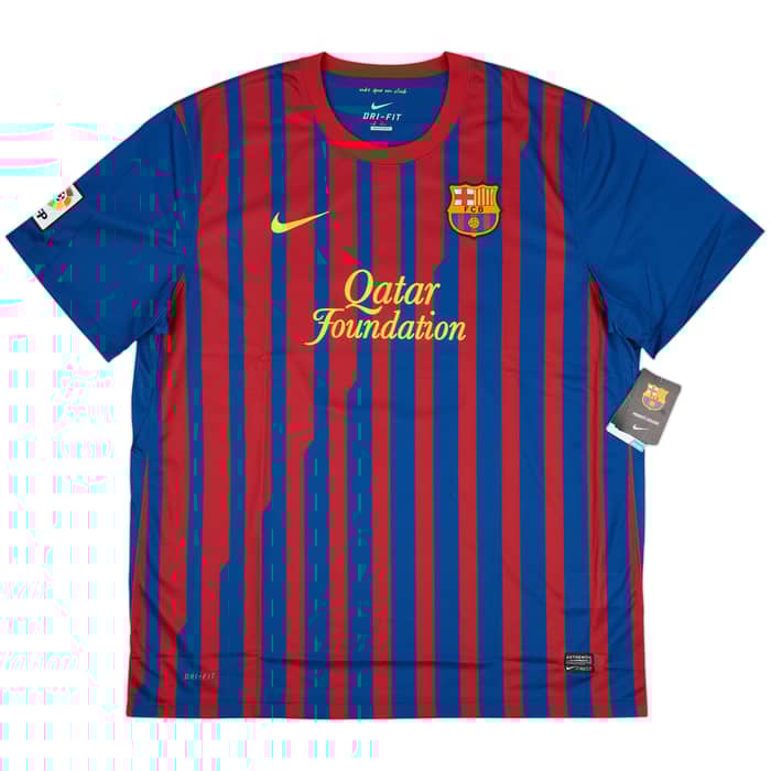 2011-12 Barcelona Home Shirt Messi #10 (XXL)