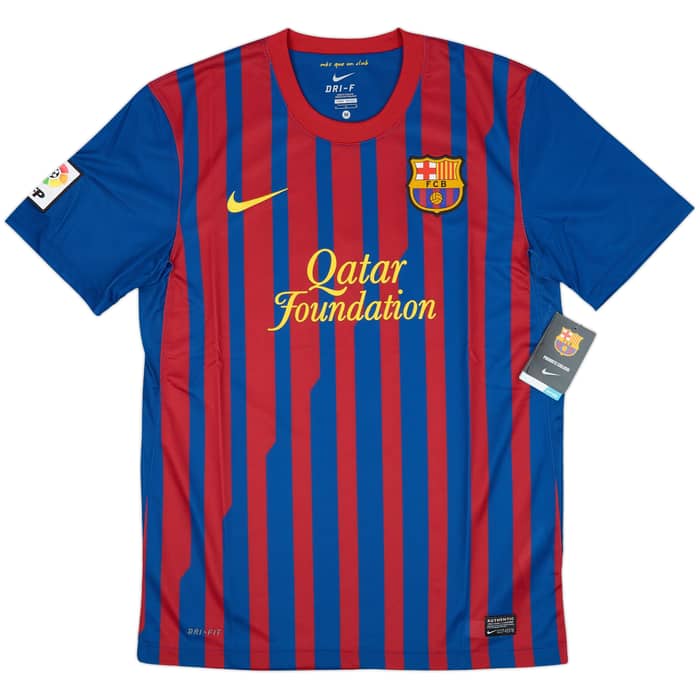 2011-12 Barcelona Home Shirt Messi #10 (M)