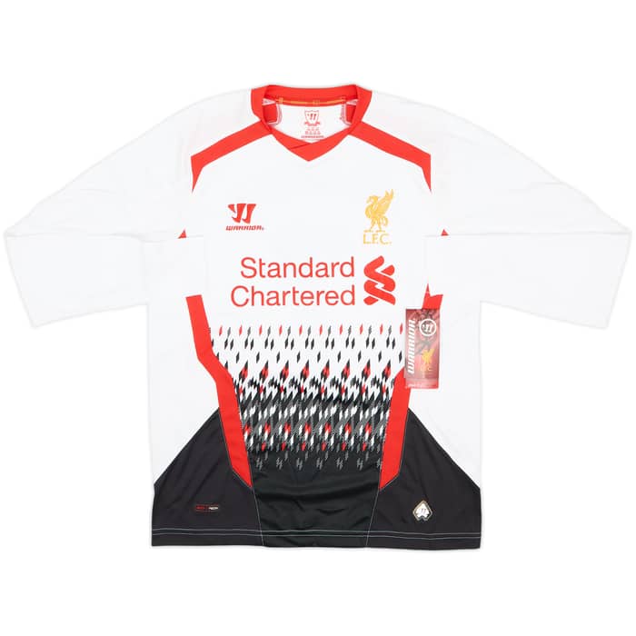 2013-14 Liverpool Away L/S Shirt Suarez #7 (12-13 Years)
