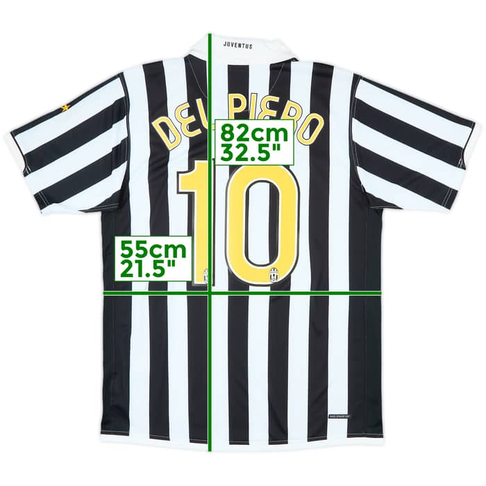 2006-07 Juventus Home Shirt Del Piero #10 (L)