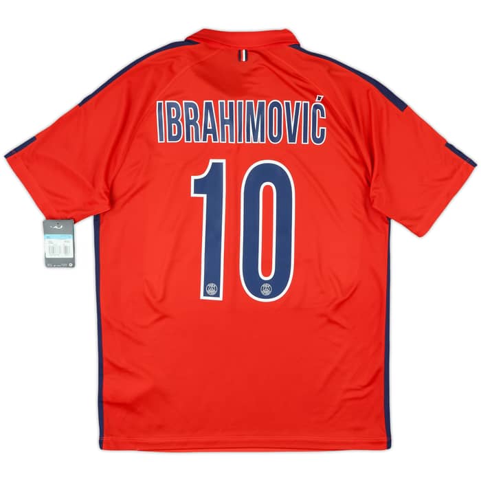 2014-15 Paris Saint-Germain Third Shirt Ibrahimovic #10 (L)