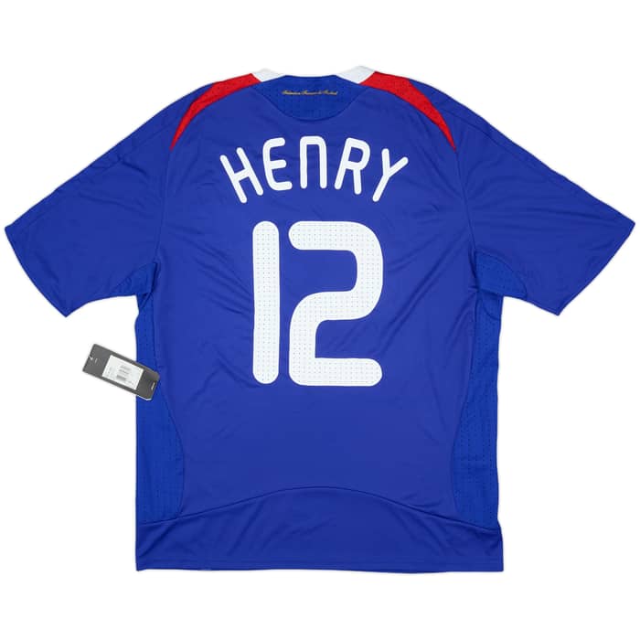 2007-08 France Home Shirt Henry #12 (L)