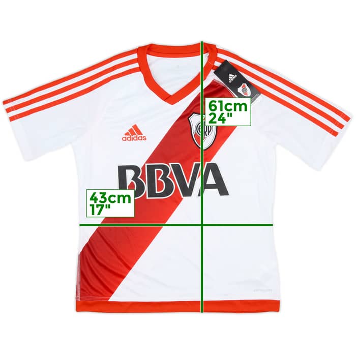 2016-17 River Plate Home Shirt (L.Boys)