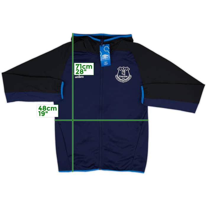 2017-18 Everton Umbro Hooded Jacket (S)