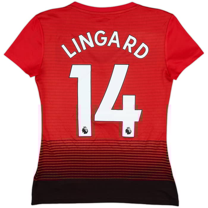 2018-19 Manchester United Home Shirt Lingard #14 (Women's S)