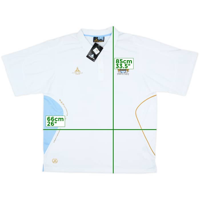 2007-08 Manchester City Le Coq Sportif Polo Shirt (4XL)