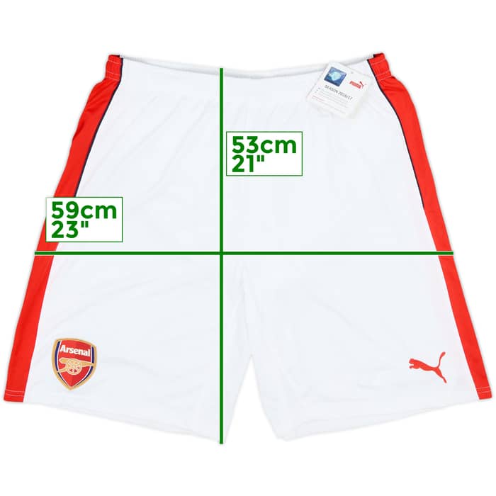 2016-17 Arsenal Home Shorts (L)