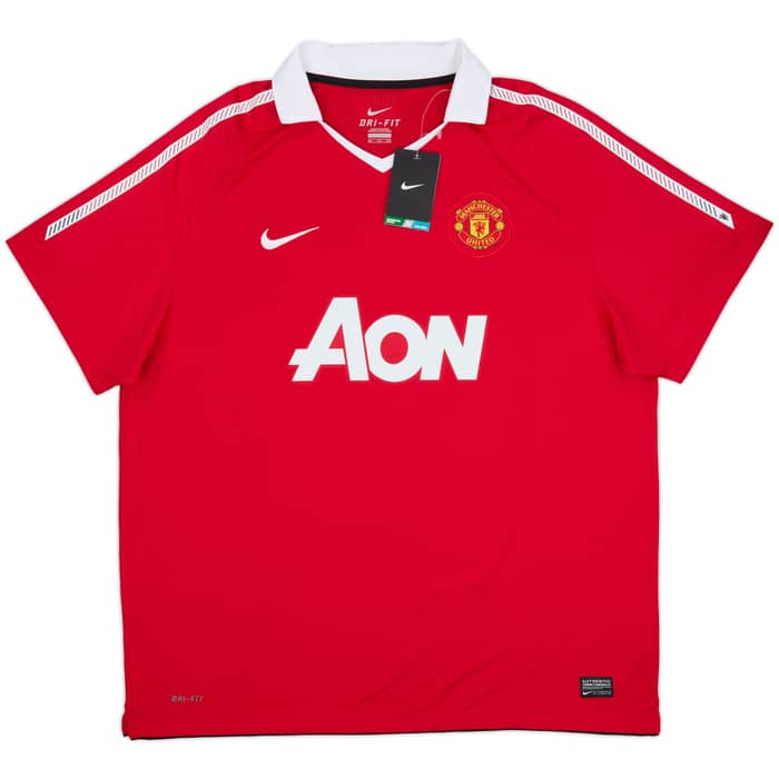 2010-11 Manchester United Home Shirt Rooney #10 (XXL)