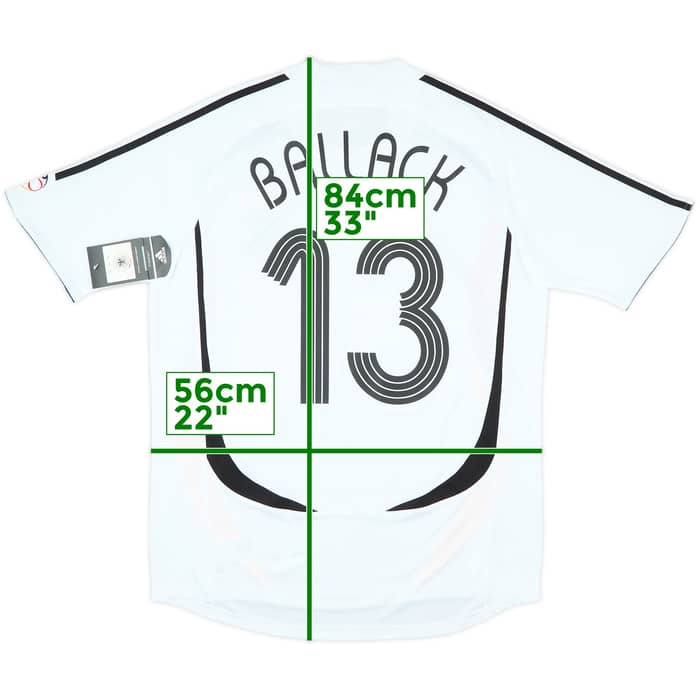 2005-07 Germany Home Shirt Ballack #13 (L)