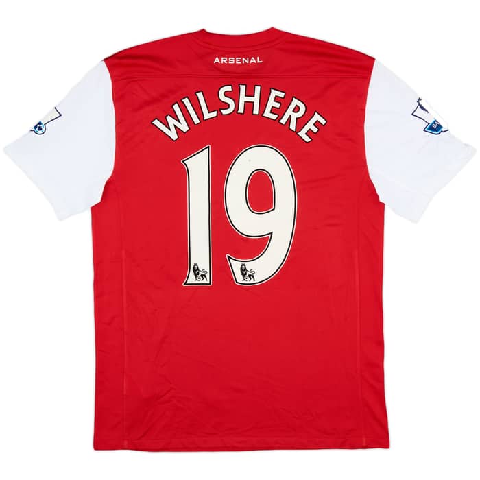 2011-12 Arsenal Home Shirt Wilshere #19 (M)