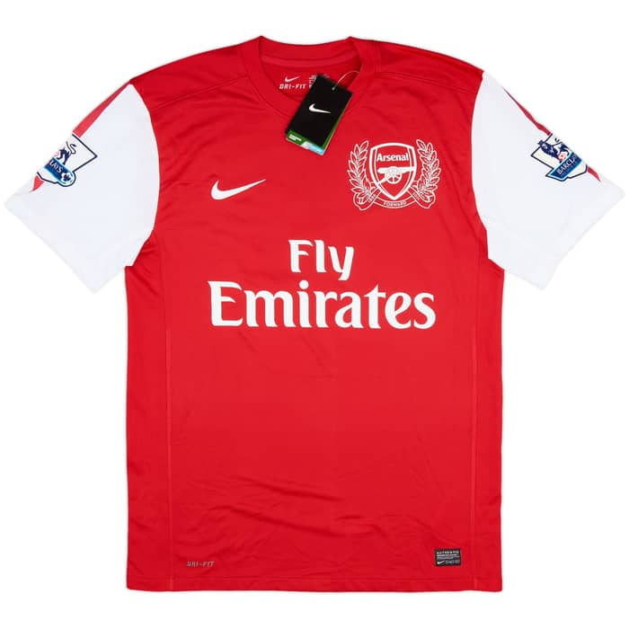 2011-12 Arsenal Home Shirt Wilshere #19 (M)