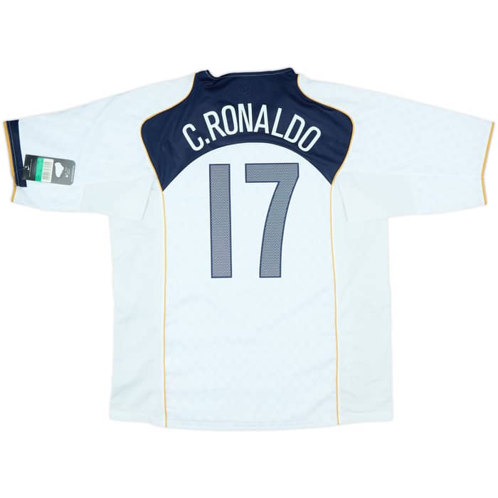 2004-06 Portugal Away Shirt C.Ronaldo #17 (XL)