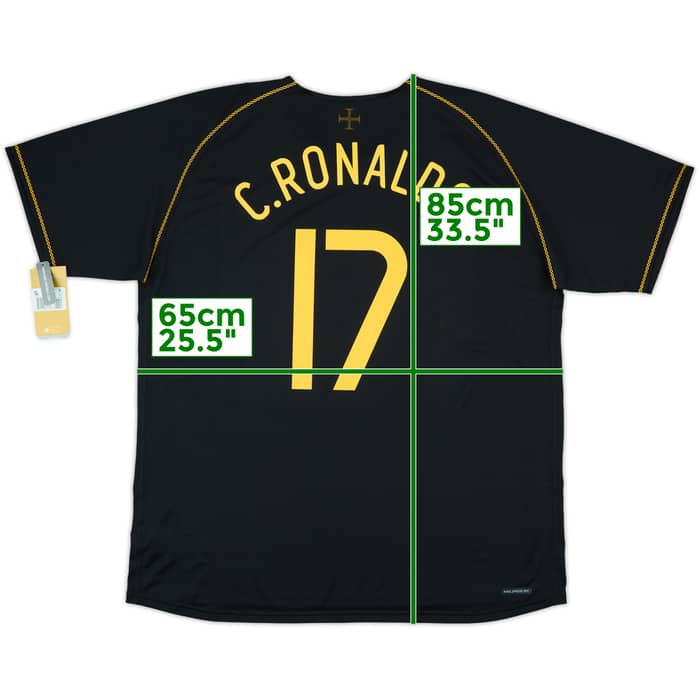 2006-07 Portugal Away Shirt C.Ronaldo #17 (XXL)